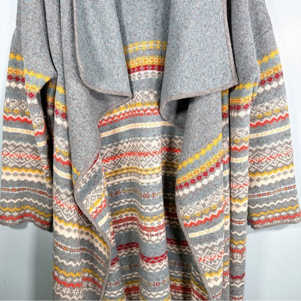 Sundance Lambs Wool Waterfall Draped Open Front S… - image 3